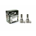 Racesport Lt HEADLIGHT BULB DISPLAY 9006 LED; 13 Watt; 1900 Lumens; 9 To 32 Volt DC; Plug And Play; Set Of 2 RSPNP9006